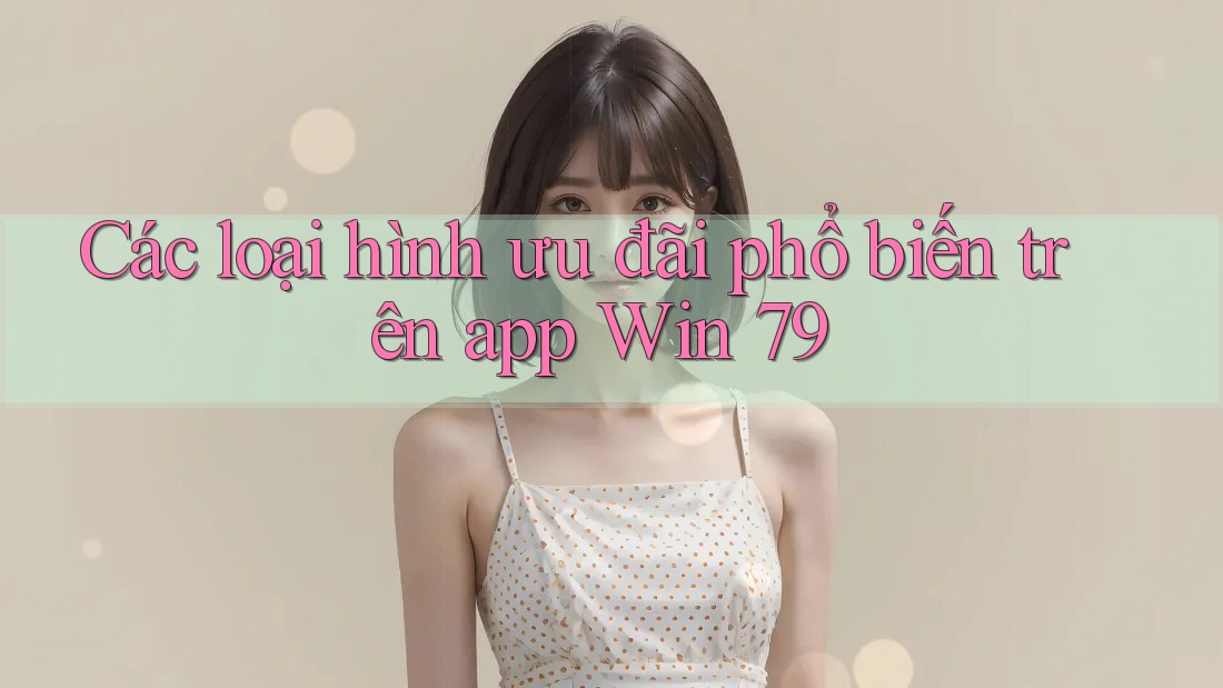 Các loại hình ưu đãi phổ biến trên app Win 79 Các loại hình ưu đãi phổ biến trên app Win 79