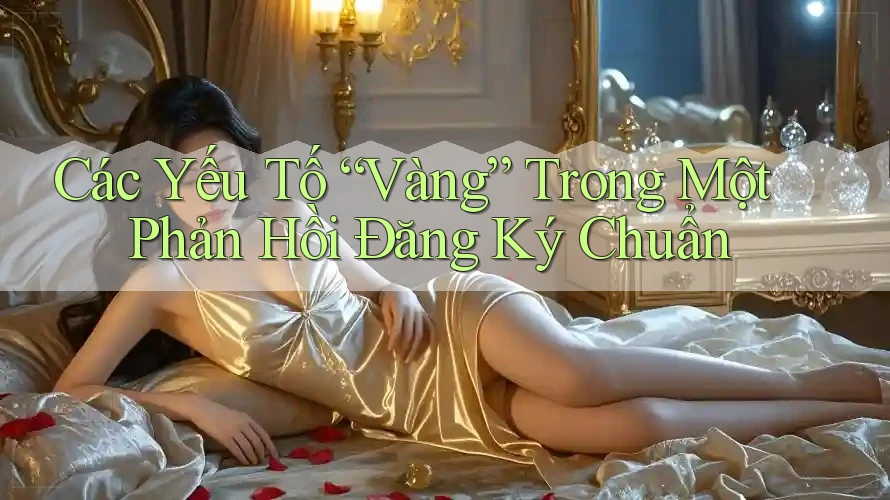 Các Yếu Tố “Vàng” Trong Một Phản Hồi Đăng Ký Chuẩn Các Yếu Tố “Vàng” Trong Một Phản Hồi Đăng Ký Chuẩn