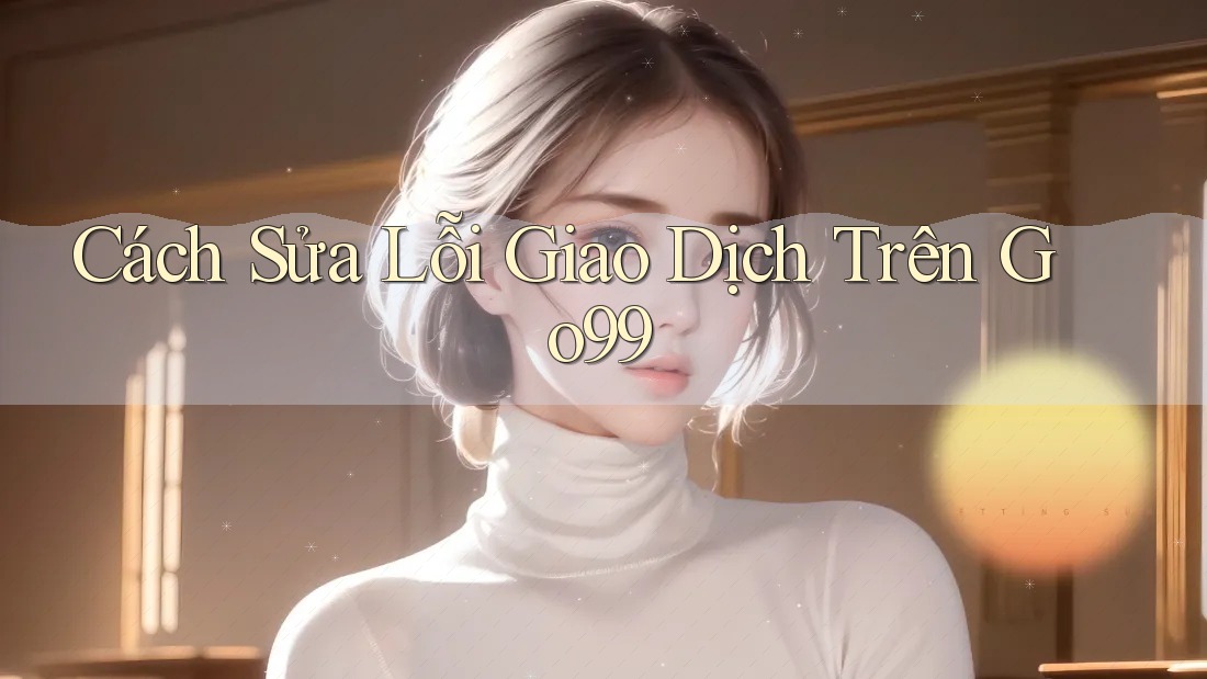 Cách Sửa Lỗi Giao Dịch Trên Go99