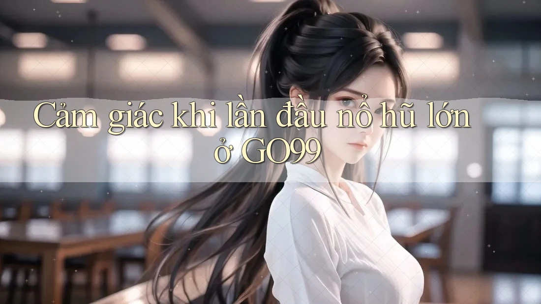 Cảm giác khi lần đầu nổ hũ lớn ở GO99 Cảm giác khi lần đầu nổ hũ lớn ở GO99