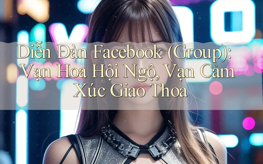 Diễn Đàn Facebook (Group): Vạn Hoa Hội Ngộ, Vạn Cảm Xúc Giao Thoa Diễn Đàn Facebook (Group): Vạn Hoa Hội Ngộ, Vạn Cảm Xúc Giao Thoa