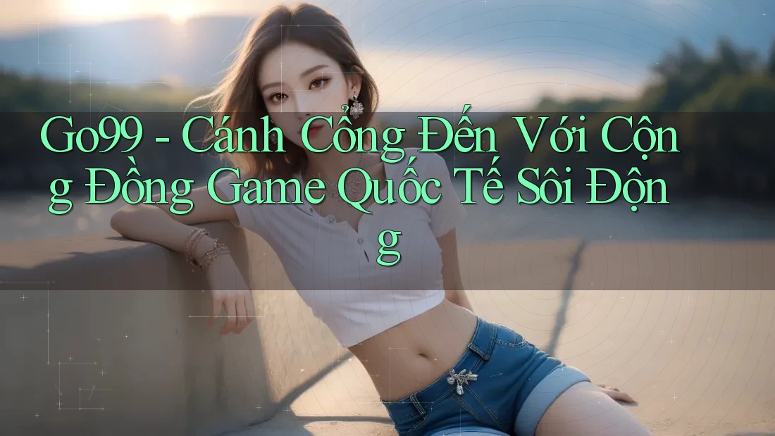 Go99 - Cánh Cổng Đến Với Cộng Đồng Game Quốc Tế Sôi Động Go99 - Cánh Cổng Đến Với Cộng Đồng Game Quốc Tế Sôi Động