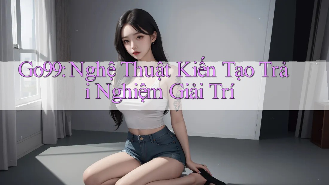 Go99: Nghệ Thuật Kiến Tạo Trải Nghiệm Giải Trí