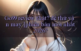 Go99 review thật để thử vận may phiên bản mới nhất 2026