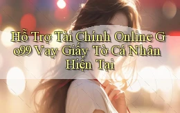 hỗ trợ tài chính online go99 vay giấy tờ cá nhân hiện tại