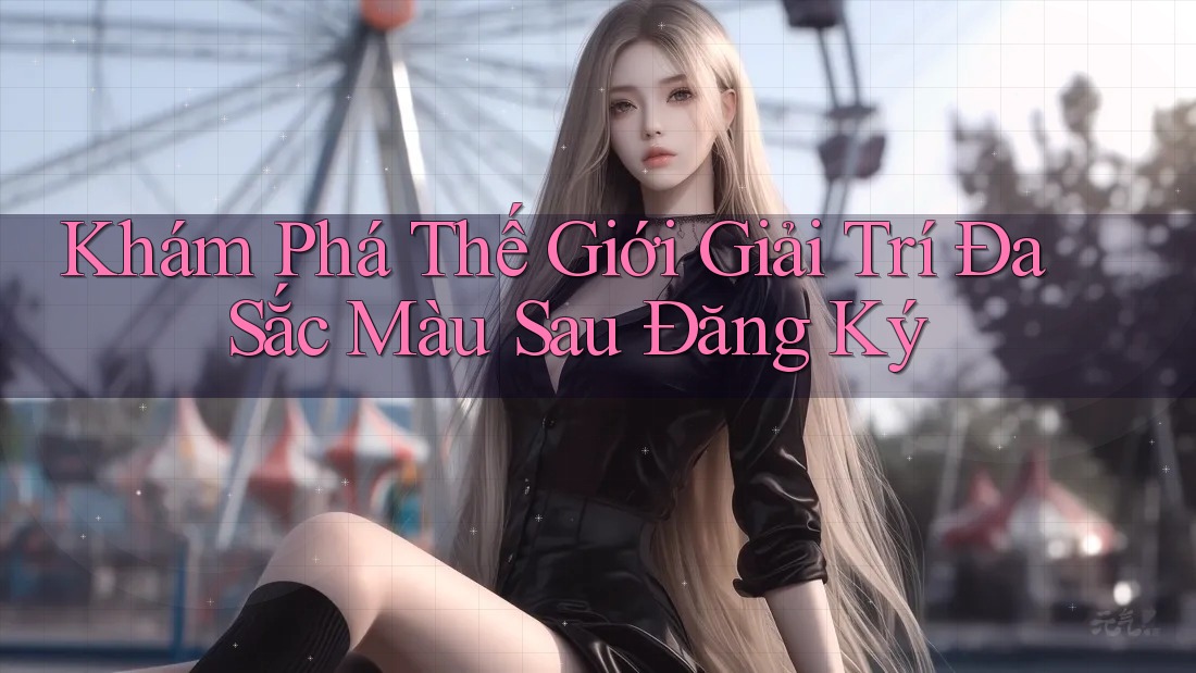 Khám Phá Thế Giới Giải Trí Đa Sắc Màu Sau Đăng Ký Khám Phá Thế Giới Giải Trí Đa Sắc Màu Sau Đăng Ký