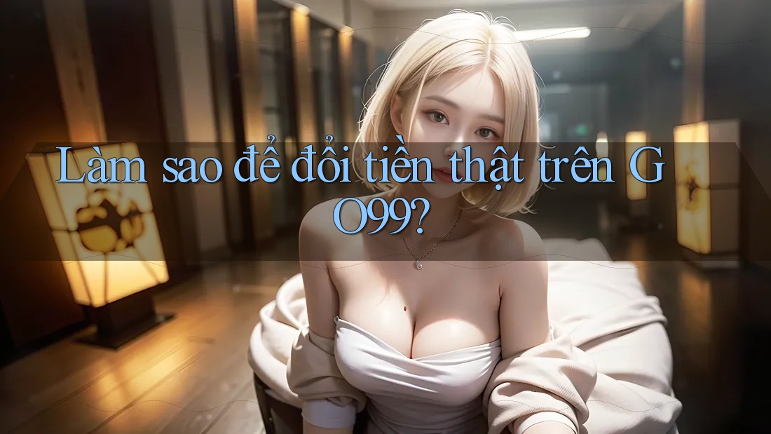 Làm sao để đổi tiền thật trên GO99? Làm sao để đổi tiền thật trên GO99?
