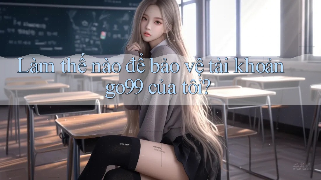 Làm thế nào để bảo vệ tài khoản go99 của tôi?