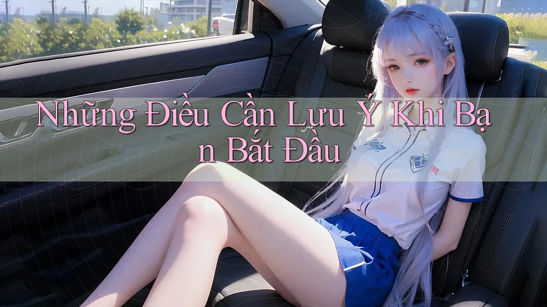 Những Điều Cần Lưu Ý Khi Bạn Bắt Đầu