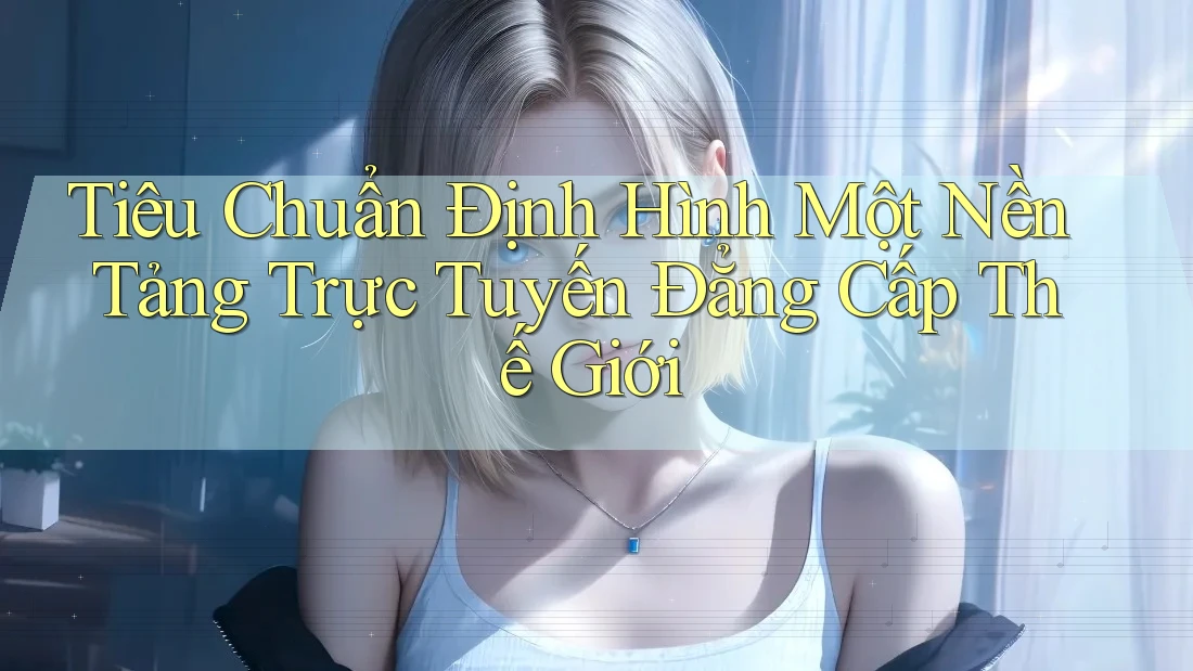 Tiêu Chuẩn Định Hình Một Nền Tảng Trực Tuyến Đẳng Cấp Thế Giới Tiêu Chuẩn Định Hình Một Nền Tảng Trực Tuyến Đẳng Cấp Thế Giới