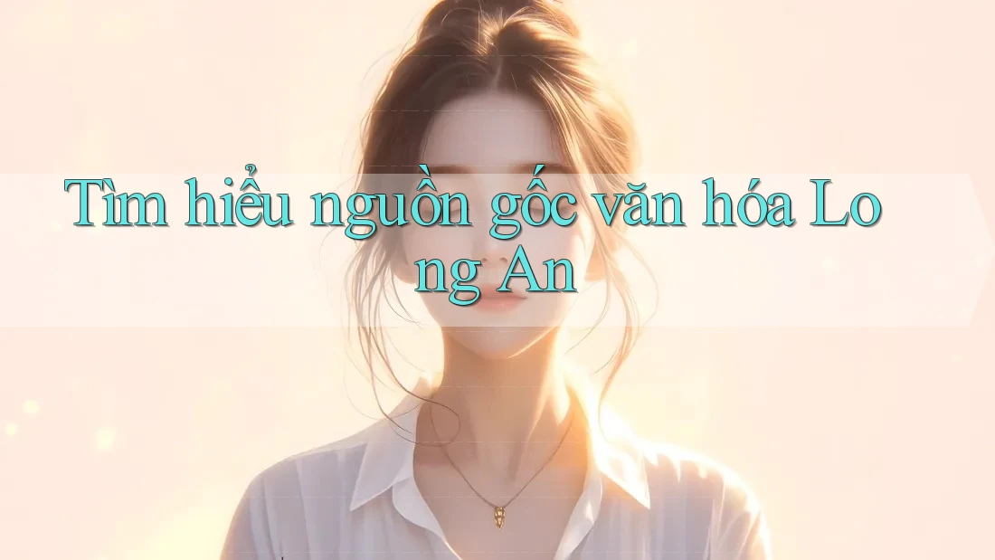 Tìm hiểu nguồn gốc văn hóa Long An Tìm hiểu nguồn gốc văn hóa Long An