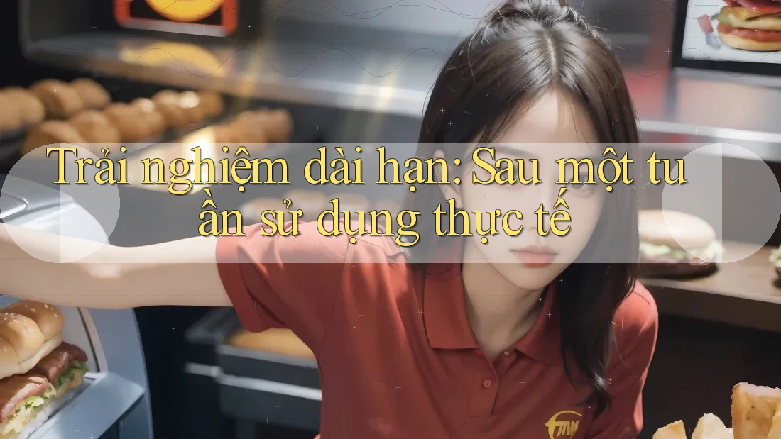 Trải nghiệm dài hạn: Sau một tuần sử dụng thực tế