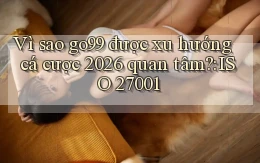 Vì sao go99 được xu hướng cá cược 2026 quan tâm ISO 27001