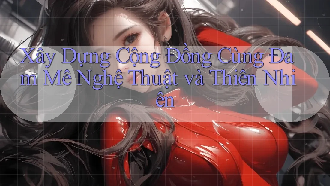 Xây Dựng Cộng Đồng Cùng Đam Mê Nghệ Thuật và Thiên Nhiên Xây Dựng Cộng Đồng Cùng Đam Mê Nghệ Thuật và Thiên Nhiên